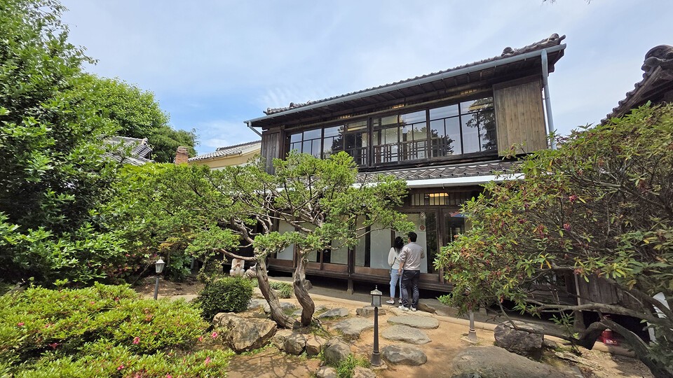 일본식 목조건물 히로쓰가옥