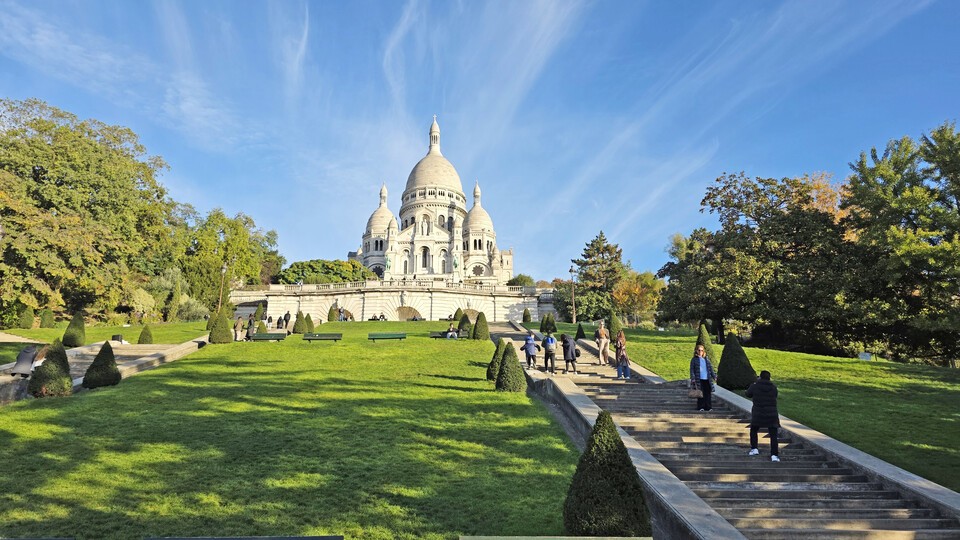 몽마르트 언덕의 사크레쾨르 성당