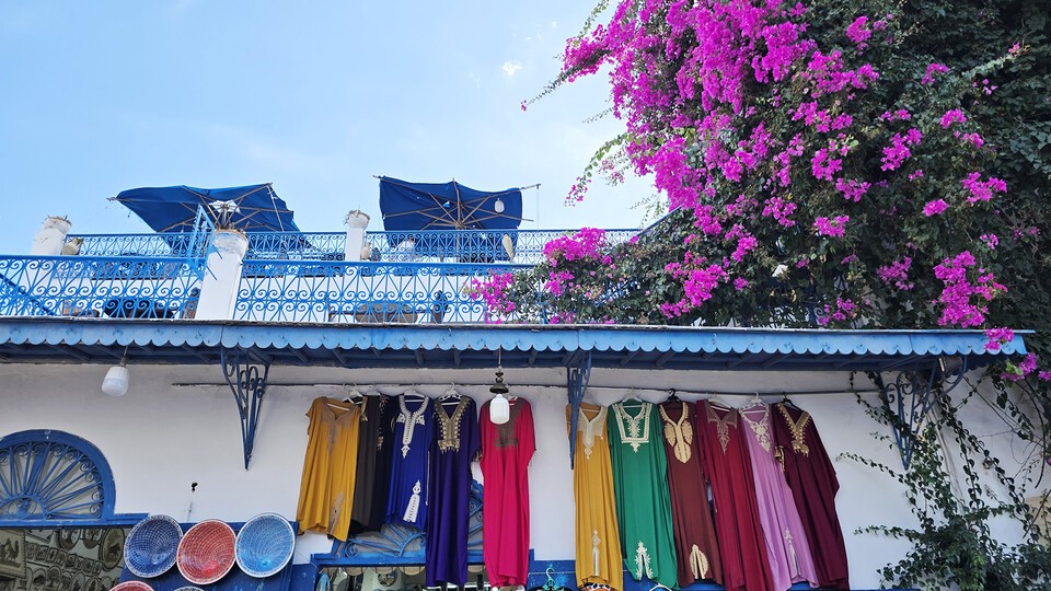 시디 부 사이드 골목