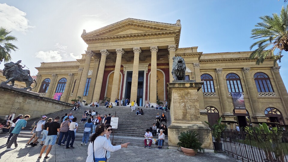 영화 대부 촬영장 시칠리아 마사모 극장