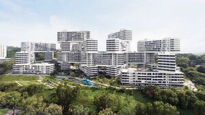 6층 건물 31개를 겹겹이 쌓아올린 아파트